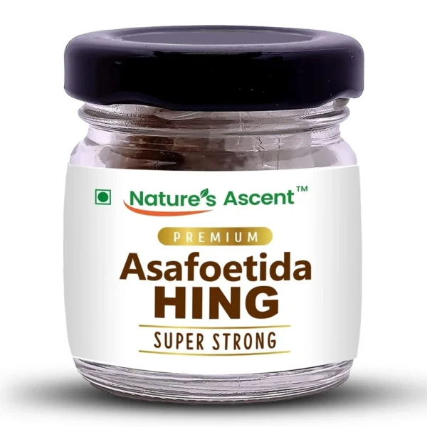 Nature's Ascent Asafoetida Super Strong Jar Front